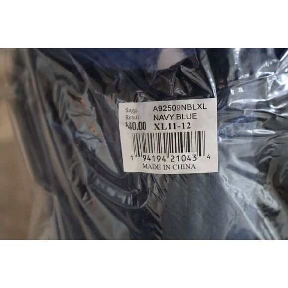 Isotoner A92509 Men's Sz XL (11-12) Navy Blue Jared Memory Foam Moc Slippers - Picture 7 of 7